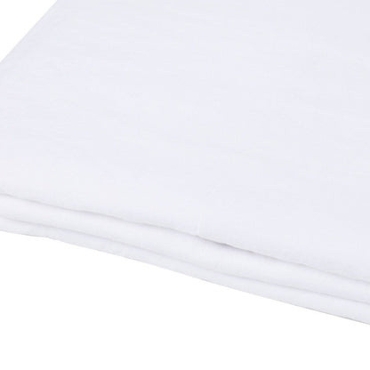 Light Pink Linen Twin Flat Sheet