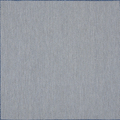4' Bone Square Geometric Power Loom Area Rug