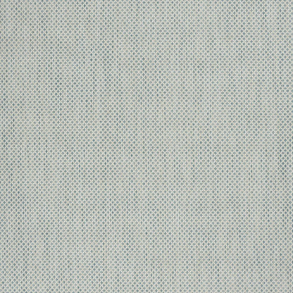 5' X 7' Aqua Geometric Power Loom Area Rug