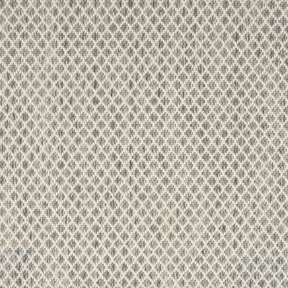 6' X 9' Ivory and Silver Indoor Outdoor Area Rug