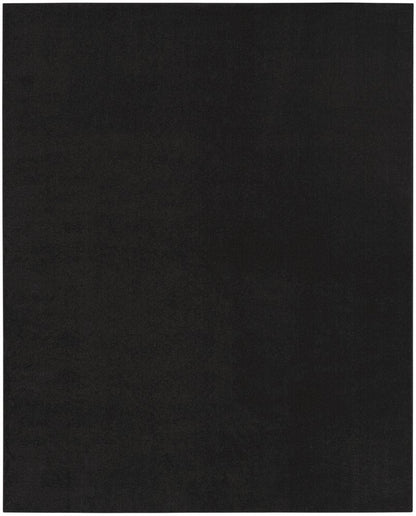 12' X 15' Black Indoor Outdoor Area Rug