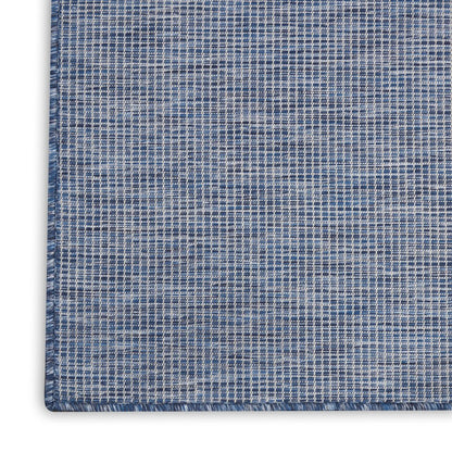 10' Navy Blue Power Loom Runner Rug