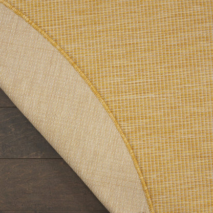 6' Yellow Indoor Outdoor Area Rug