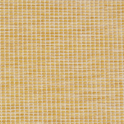 5' X 7' Yellow Indoor Outdoor Area Rug