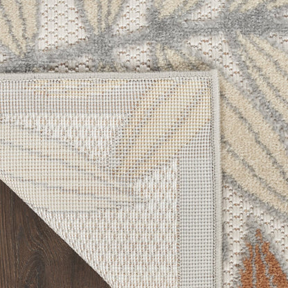 4' X 6' Blue Indoor Outdoor Area Rug