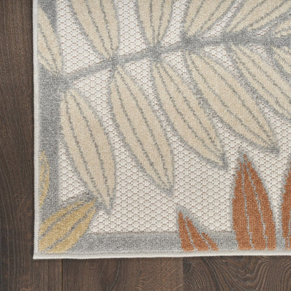 4' X 6' Blue Indoor Outdoor Area Rug