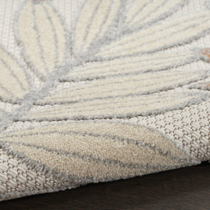 4' X 6' Blue Indoor Outdoor Area Rug
