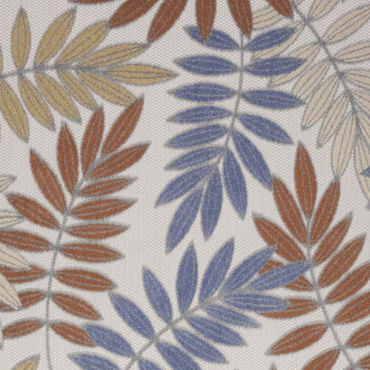 4' X 6' Blue Indoor Outdoor Area Rug