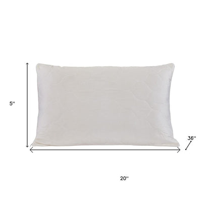 Cotton Wool Hypoallergenic King Size Bed Pillow