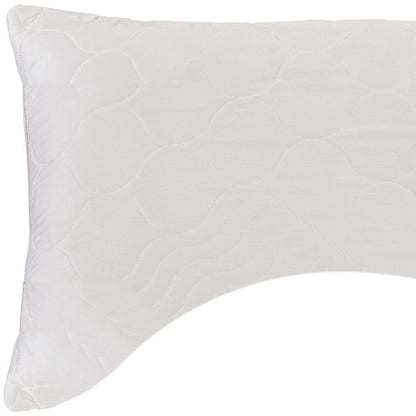 Cotton Wool Hypoallergenic Ergonomic Standard Size Bed Pillow