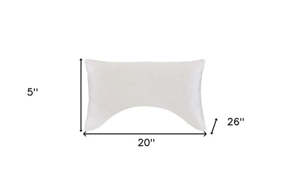 Cotton Latex Foam And Wool Hypoallergenic Ergonomic Standard Size Bed Pillow