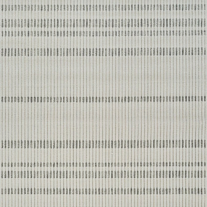 3' X 5' Cream and Beige Striped Distressed Indoor Outdoor Area Rug