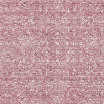 3' X 5' Blush Pink And Ivory Floral Washable Indoor Outdoor Area Rug