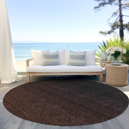3' X 5' Orange And Charcoal Abstract Washable Indoor Outdoor Area Rug