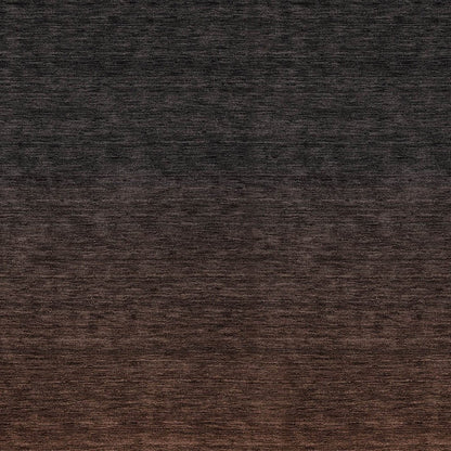 3' X 5' Orange And Charcoal Abstract Washable Indoor Outdoor Area Rug