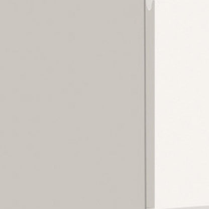 40" White Wood Freestanding Bathroom Vanity With White Sink And Three Drawers