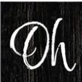 72" Black And White Solid Wood Hello There Porch Sign