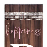 72" Brown Solid Wood Blooms Porch Sign