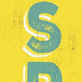 36" Yellow Solid Wood Spring Porch Sign