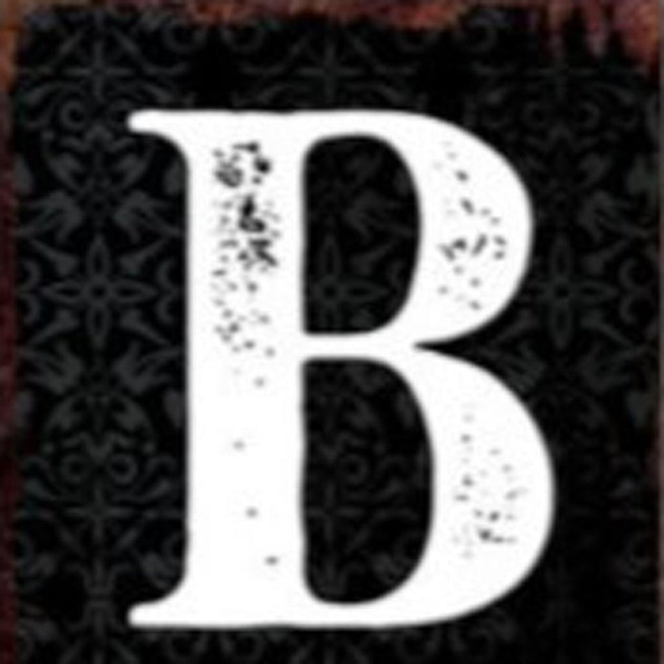 36" Black And White Solid Wood Boo Halloween Porch Sign