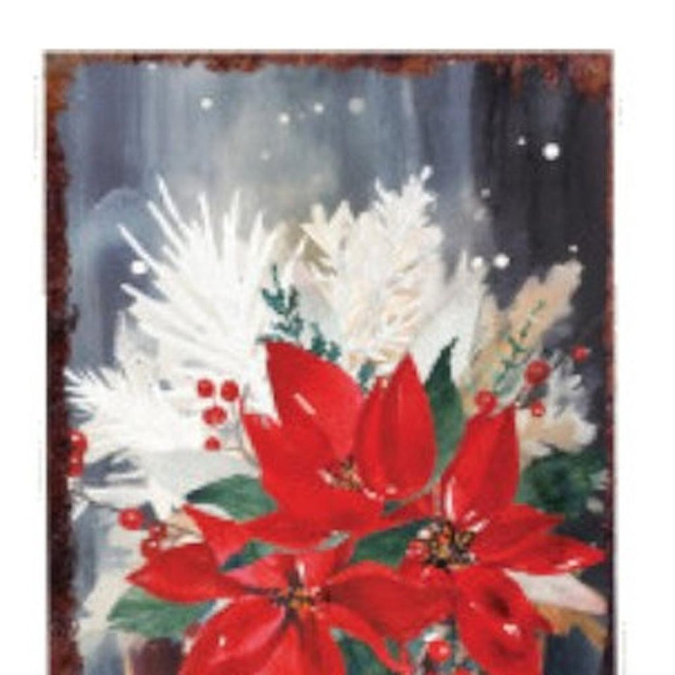 48" Blue White And Red Christmas Nutcracker Solid Wood Porch Sign