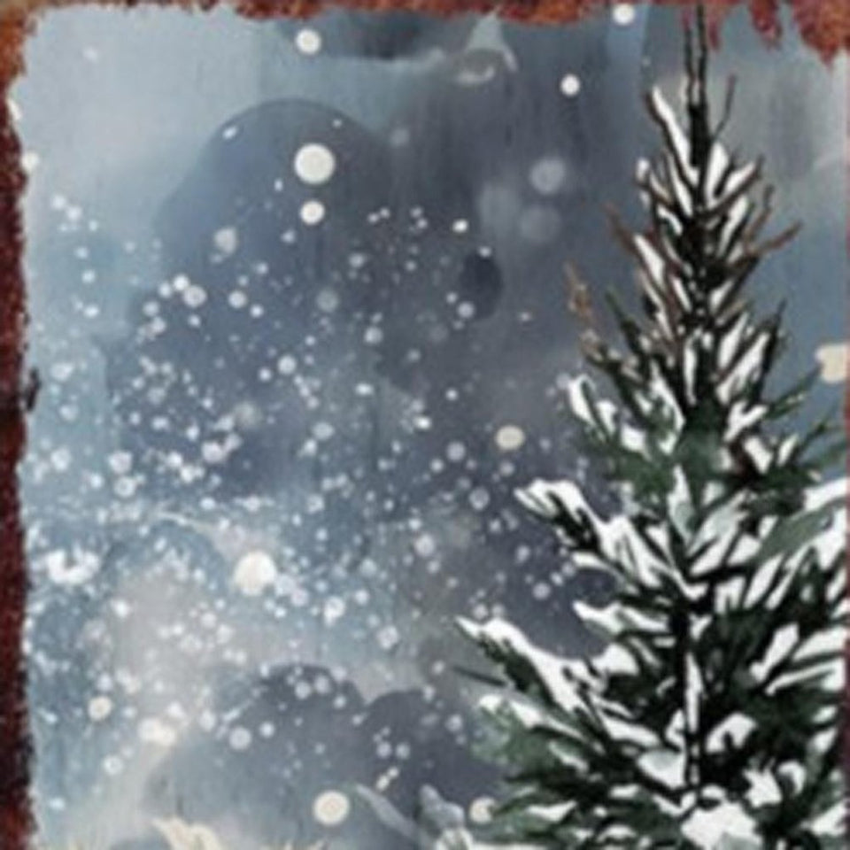 48" Red And White Solid Wood Christmas Santa Porch Sign