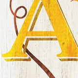 72" Brown Orange And Yellow Solid Wood Happy Fall Porch Sign