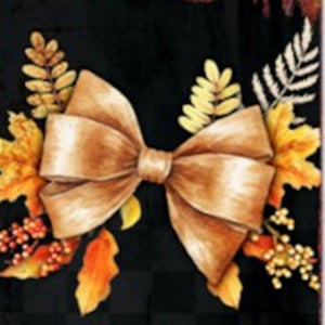 72" Black Gold And Orange Solid Wood Welcome Porch Sign