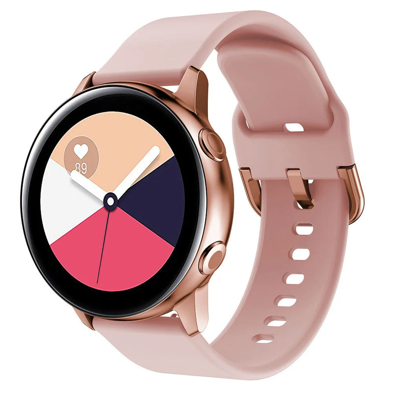 Replacement Band For Samsung Galaxy Watch 3 41mm Silicone Strap For Samsung Galaxy Watch Active 1/2 Galaxy Watch 42mm Watchbands