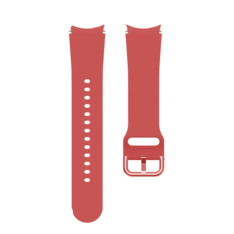 20mm Silicone Strap For Samsung Galaxy Watch 7 6 5 4 Smart Watch Band for Galaxy Watch FE