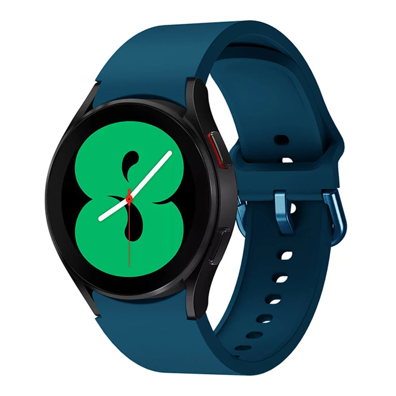 20mm Silicone Strap For Samsung Galaxy Watch 7 6 5 4 Smart Watch Band for Galaxy Watch FE