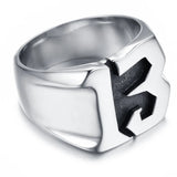 Titanium Steel Ring Jewelry Men's Fashion  Ring