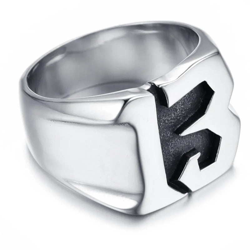 Titanium Steel Ring Jewelry Men's Fashion  Ring
