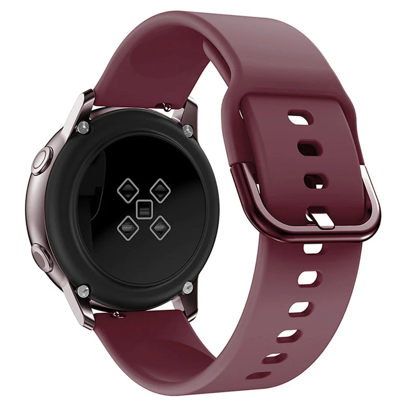 Replacement Band For Samsung Galaxy Watch 3 41mm Silicone Strap For Samsung Galaxy Watch Active 1/2 Galaxy Watch 42mm Watchbands