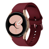 20mm Silicone Strap For Samsung Galaxy Watch 7 6 5 4 Smart Watch Band for Galaxy Watch FE
