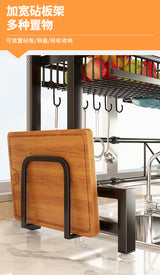"Multifunctional stretchable kitchen shelf—above-sink draining rack for bowls, dishes, and utensils."