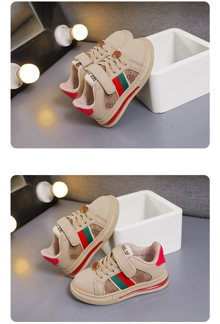 Baby Shoes 2024 Spring Autumn New Boys Girls Sneakers Soft Soled Bread Shoes Boy Sports Shoes Children's Soft Soled Baby Shoes