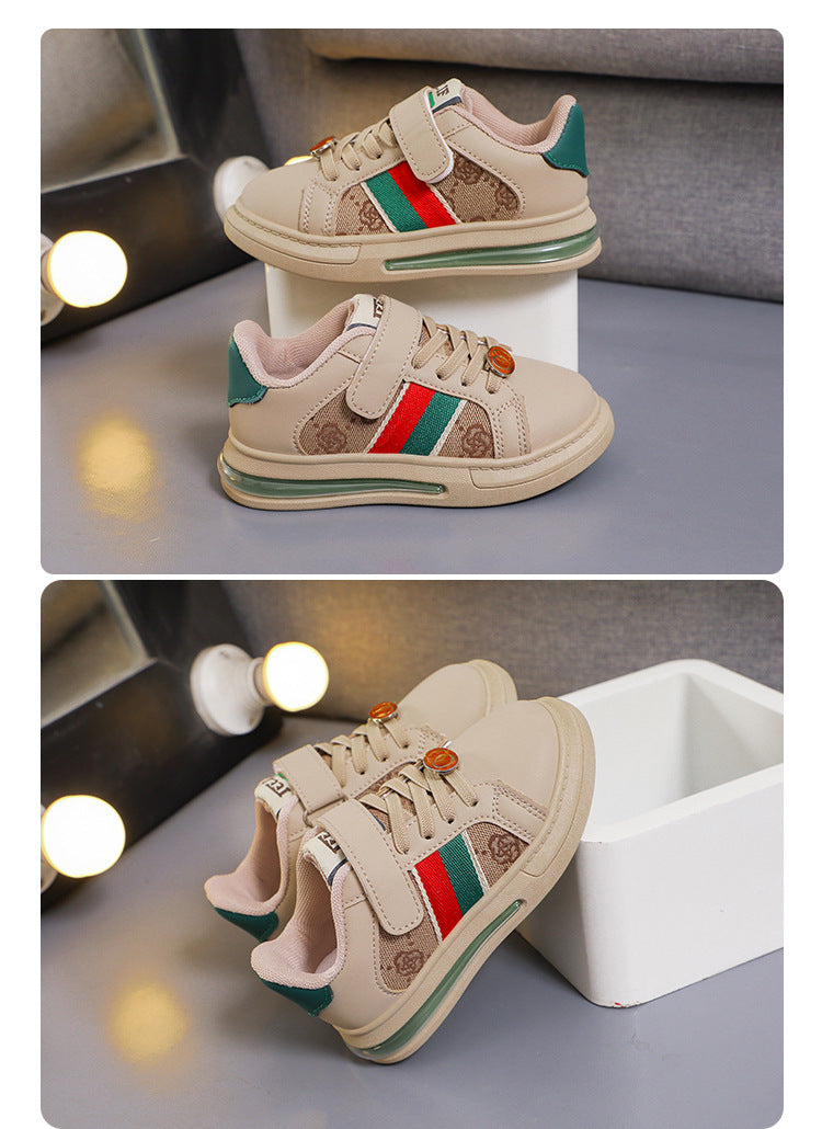 Baby Shoes 2024 Spring Autumn New Boys Girls Sneakers Soft Soled Bread Shoes Boy Sports Shoes Children's Soft Soled Baby Shoes