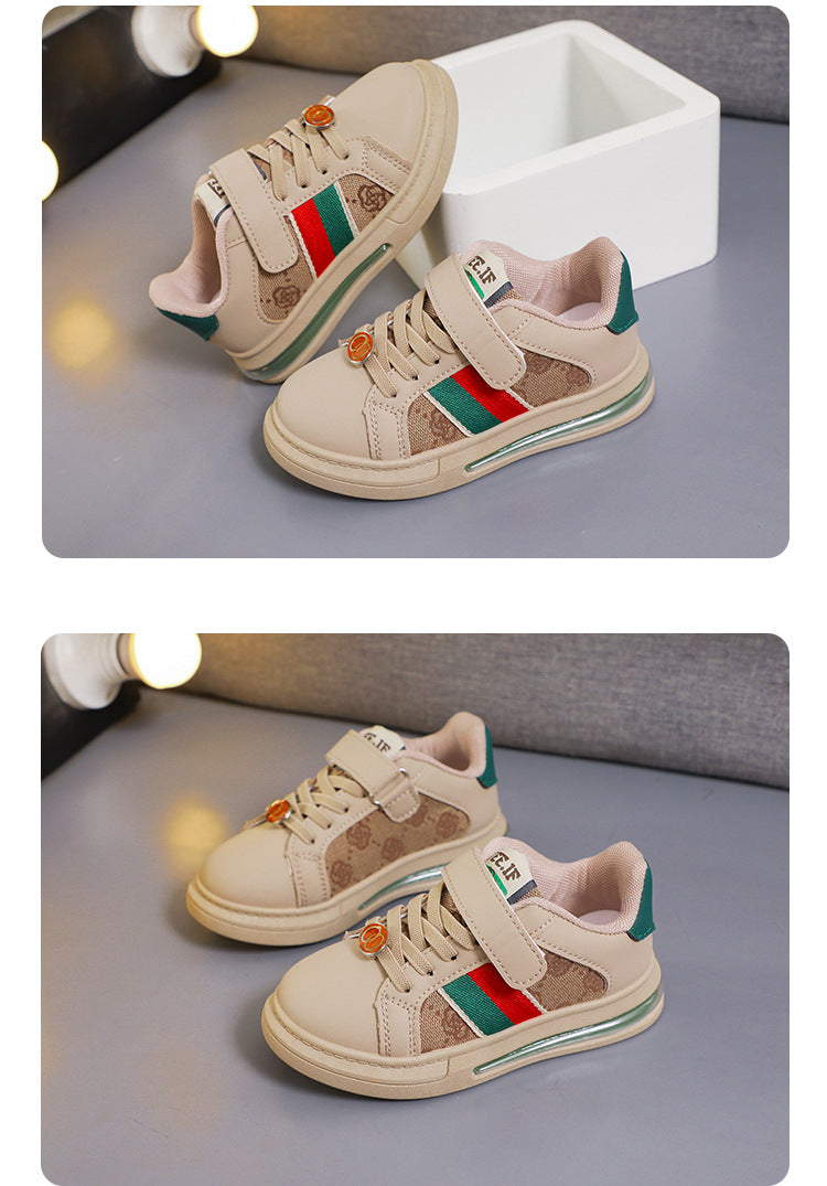 Baby Shoes 2024 Spring Autumn New Boys Girls Sneakers Soft Soled Bread Shoes Boy Sports Shoes Children's Soft Soled Baby Shoes