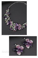 Accessories Retro Necklace Set Women's Luxury Crystal Banquet Dress Accessories