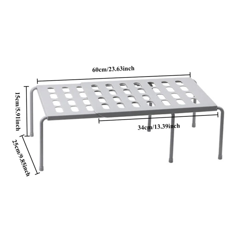 Kitchen Retractable Shelves, Cupboard Dish Racks, Kitchenware Condiment Storage Racks, Kitchen Spice Racks Storage Shelves