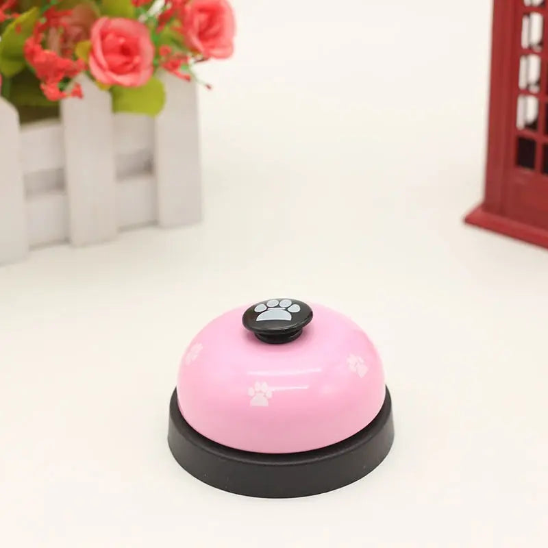 Dog Training Toy - Footprint-Shaped Bell Toy for Puppies, Teddy Dogs & Pet Call Training