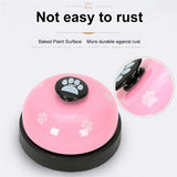 Dog Training Toy - Footprint-Shaped Bell Toy for Puppies, Teddy Dogs & Pet Call Training