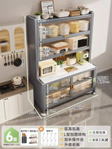 Kitchen Sideboard - Multifunctional Cabinet for Dining Room or Kitchen, Storage & Display Furniture