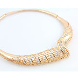 Women Jewelry Sets For Wedding Beads Crystal Pendant Statement Dress Necklace Earrings Bracelet Ring Set