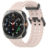Official Ocean Silicone Strap For Samsung Galaxy Watch 7 Ultra 47mm Watchband Replacement Bracelet For Galaxy Watch Ultra Correa