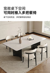 Mobile Nordic extending dining table—ideal for restaurants and living rooms, combining style and functionality."