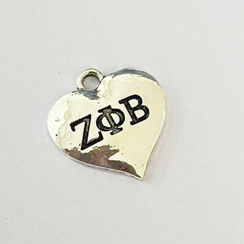 Zeta Sorority greek Charms DIY Fashion Jewelry Accessories