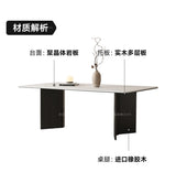 Mobile Nordic extending dining table—ideal for restaurants and living rooms, combining style and functionality."