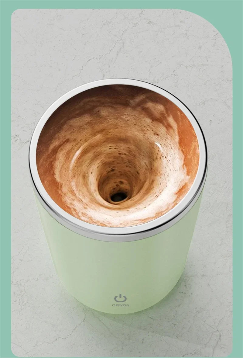 304 Stainless Steel Automatic Self-Stirring Mug Rechargeable Automatic Self Stirring Magnetic Mug Smart Mixer Water Bottle